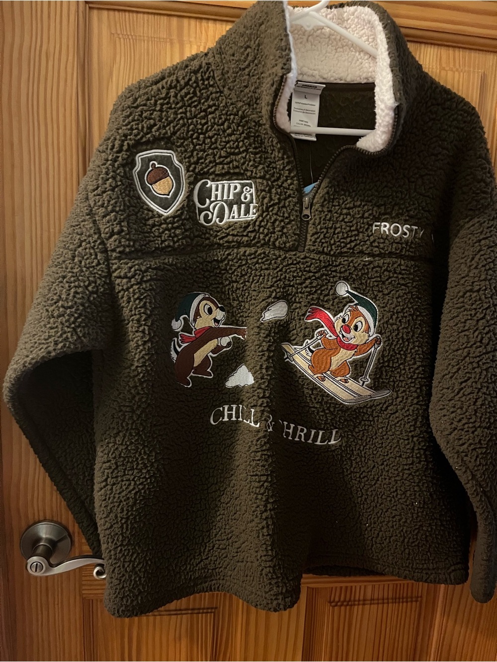 Eomens Olive Green Fleece Pullover - Chill & Thrill